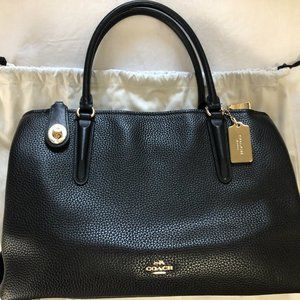 Coach Brooklyn Carryall in Black